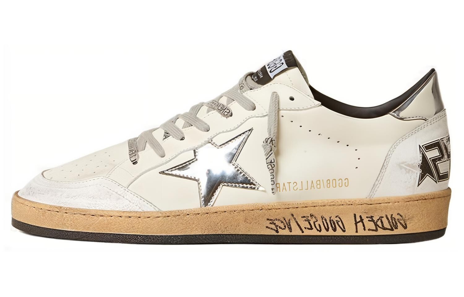 

Кроссовки Golden Goose Skateboarding Shoes Men Low-top White, белый