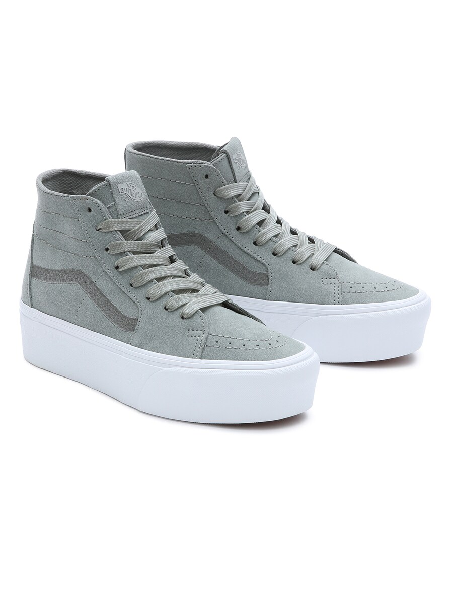 Кроссовки с высоким берцем VANS UA SK8-Hi, цвет Khaki/Olive — фото 2
