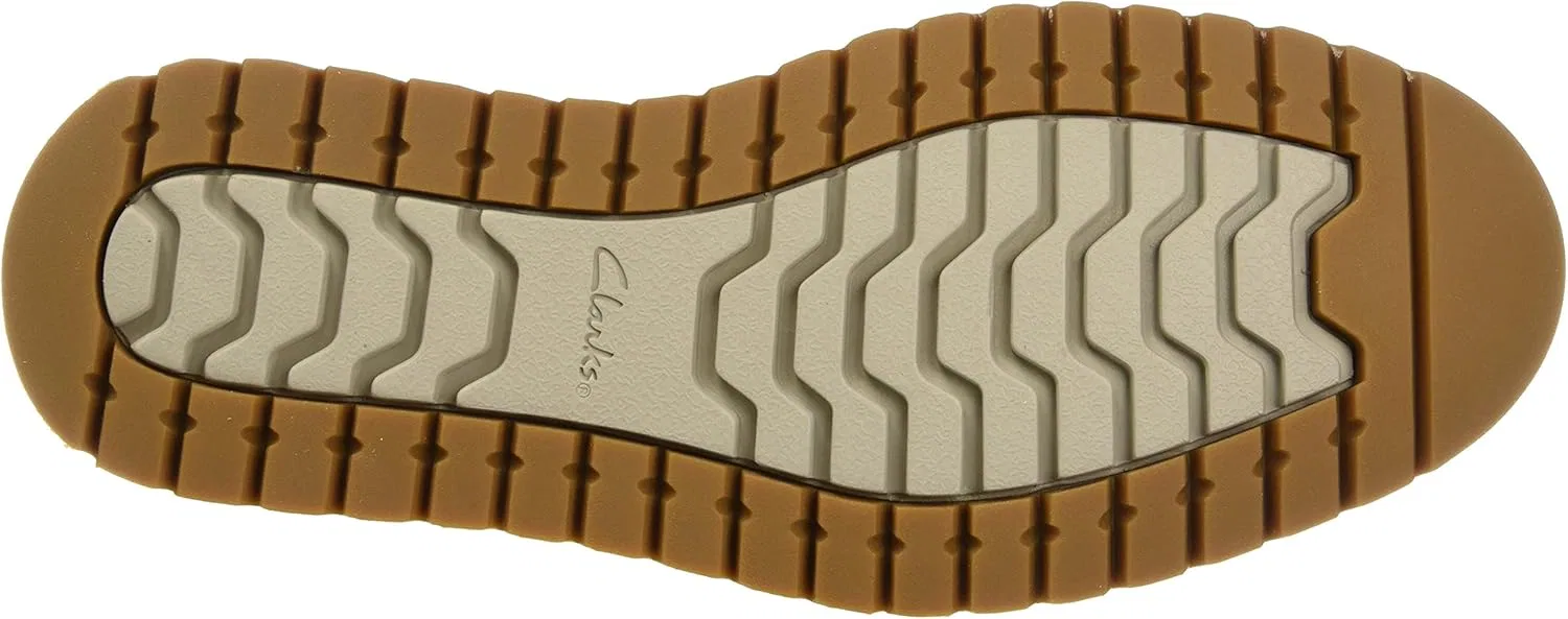 Мужские классические ботинки Clarks Varby Top с коротким голенищем, Brown Tan Leather — фото 4