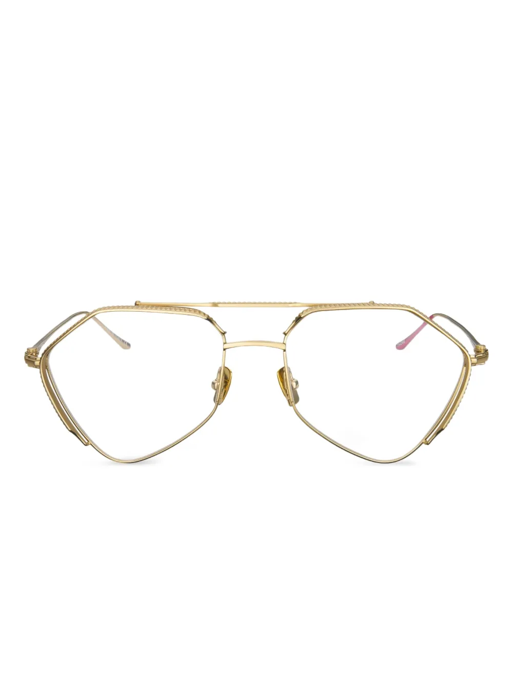 

Очки Thone в геометрической оправе Vysen Eyewear, золотой
