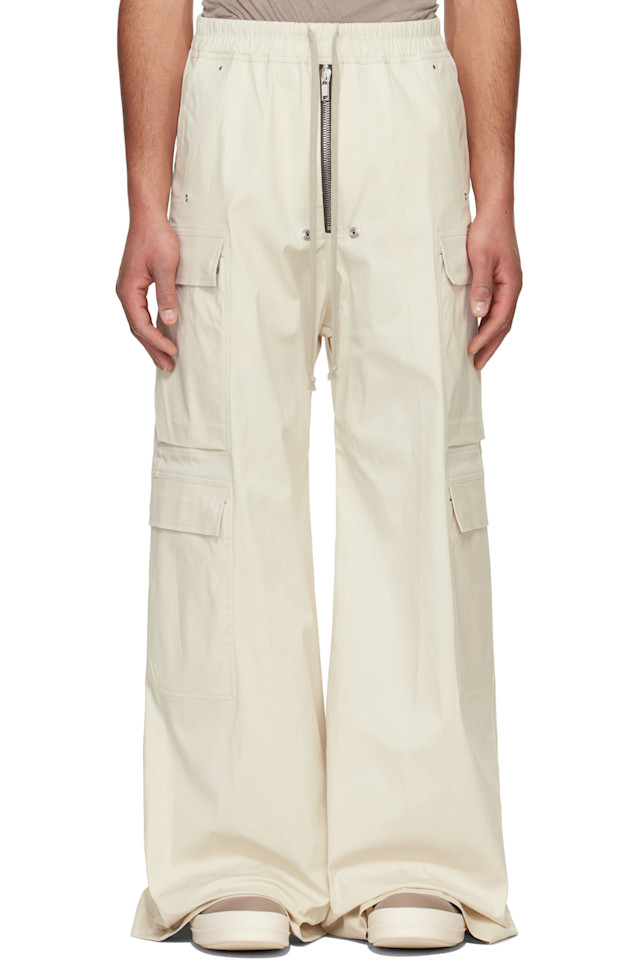 

Грузовые штаны Hollywood Cargobelas Rick Owens, цвет dinge