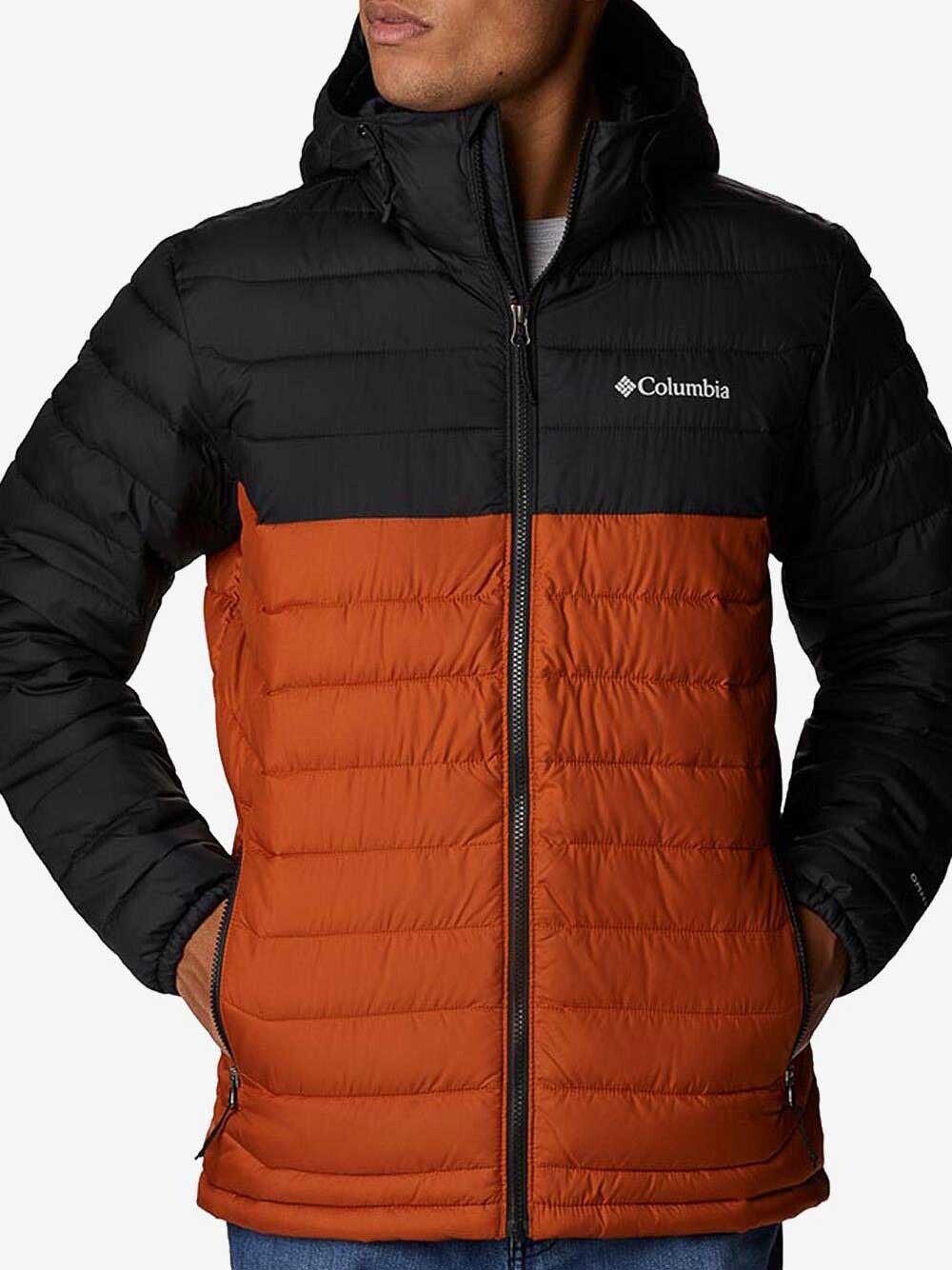 

Куртка Columbia Powder Lite Hooded, красный