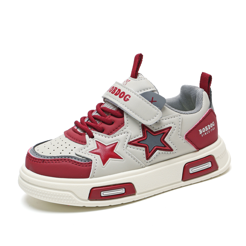 

Детские кроссовки для скейтбординга с противоскользящей подошвой, износостойкие и теплые BOBDOG, YcW029 Low-Top Lotus Root Powders[Breathable Mesh]