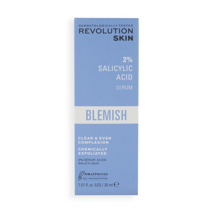 

Праймер Serum 2% Acido Salicílico para el exceso de grasa Revolution Skincare, 30 ml