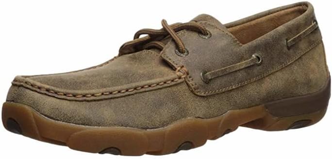 

Мокасины для вождения Twisted X Men's Boat, с мыском-мокасином, Bomber
