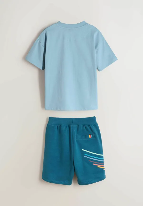Спортивные штаны в тон костюма Paul Smith Junior, Blue — фото 2