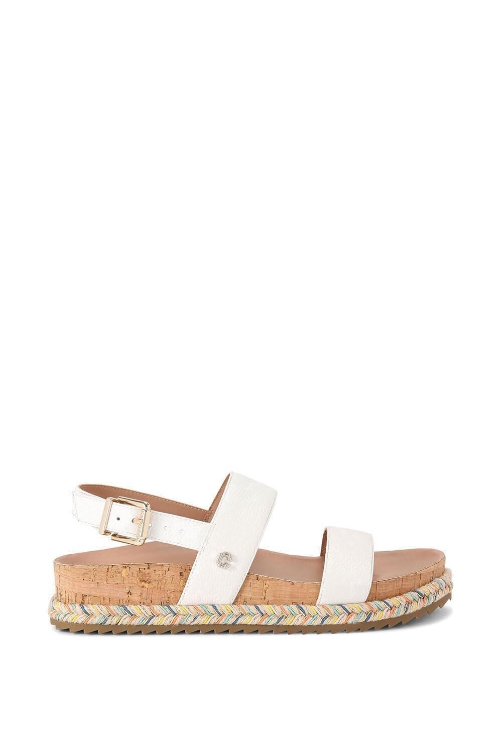 

Кожаные сандалии Gala Flatform Carvela, белый