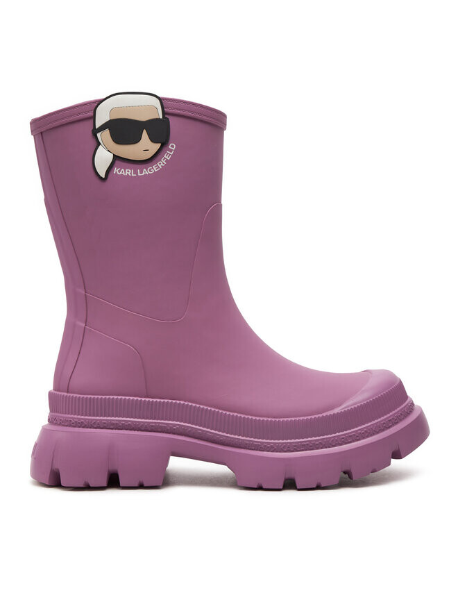 

Водоотталкивающие сапоги KARL LAGERFELD Trekka, розовый