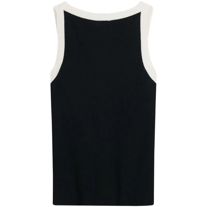 Джемпер женский с круглым вырезом Moderate Calvin Klein, UB1-Space Black — фото 4