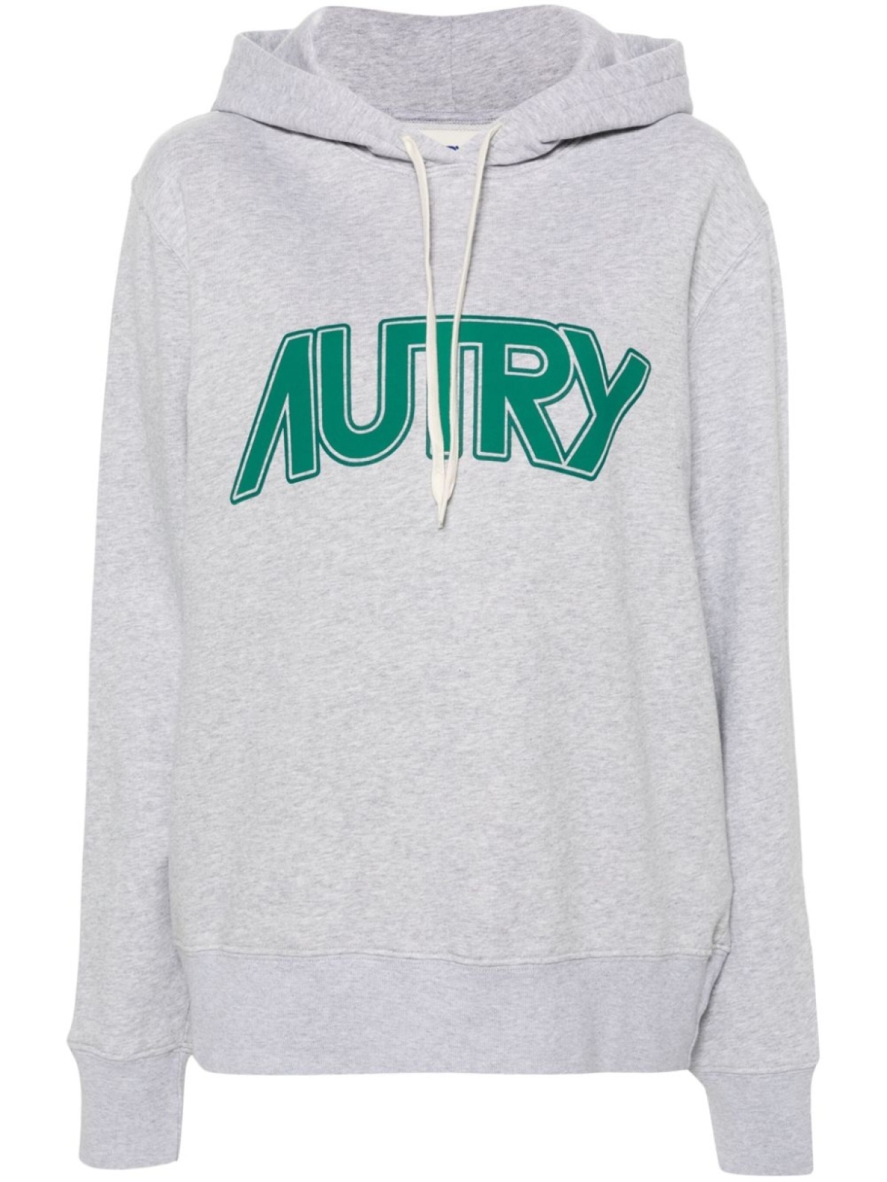 

Autry меланжевое худи с логотипом, серый