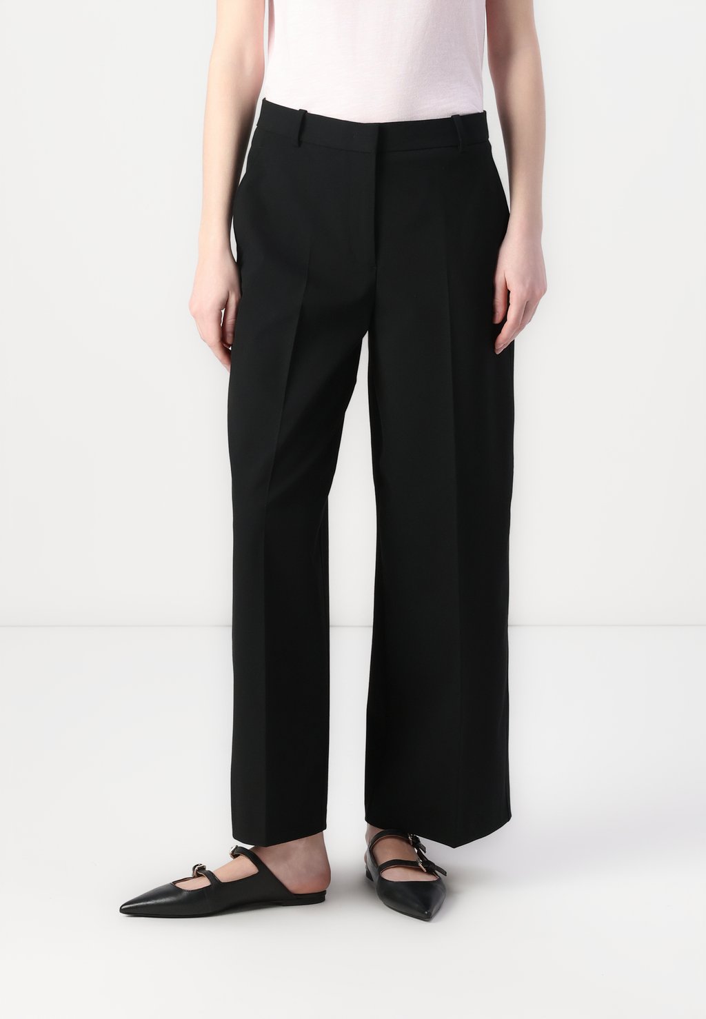 

Брюки STRETCH WIDE LEG PANT Tommy Hilfiger, черный