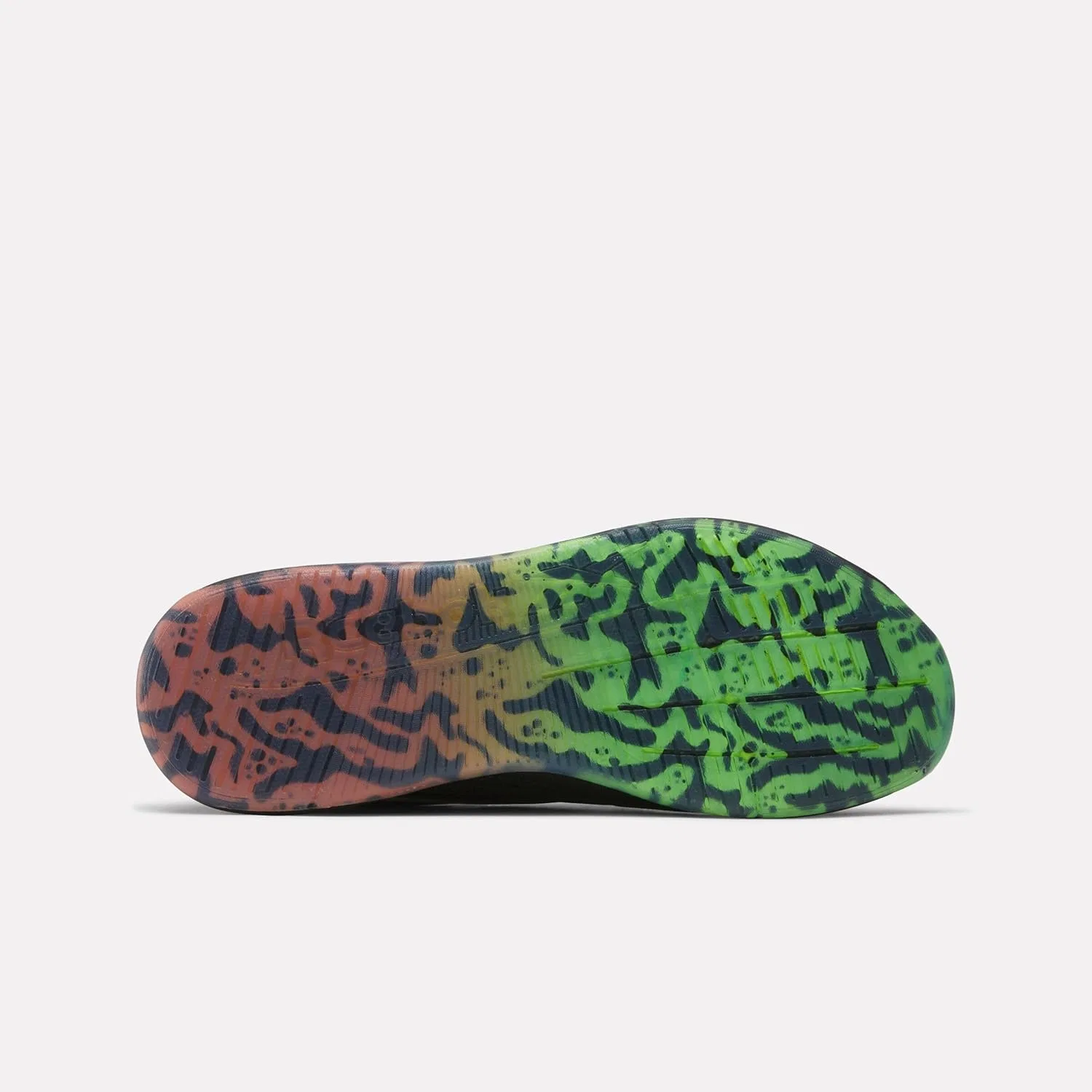 Кроссовки Reebok Unisex Nano X5 Edge, Black Arena Orange Digital Lime — фото 2