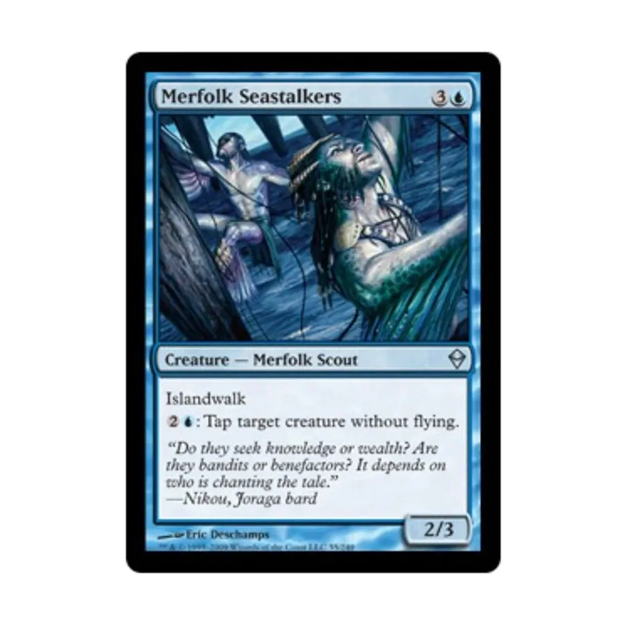 

CCG Мерфолки-морские охотники (U), MTG - Zendikar