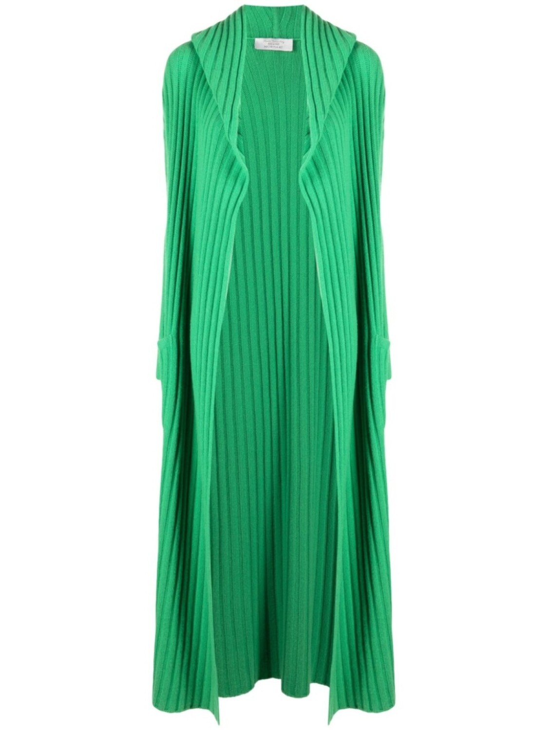 

Teddy Cashmere кашемировый кардиган Amalfi в рубчик, зеленый