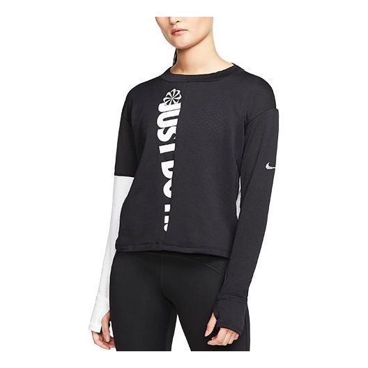 

Худи (WMNS) Nike Therma Icon Clash Athleisure Casual Sports Round Neck Long Sleeves Knit Black Hoodie