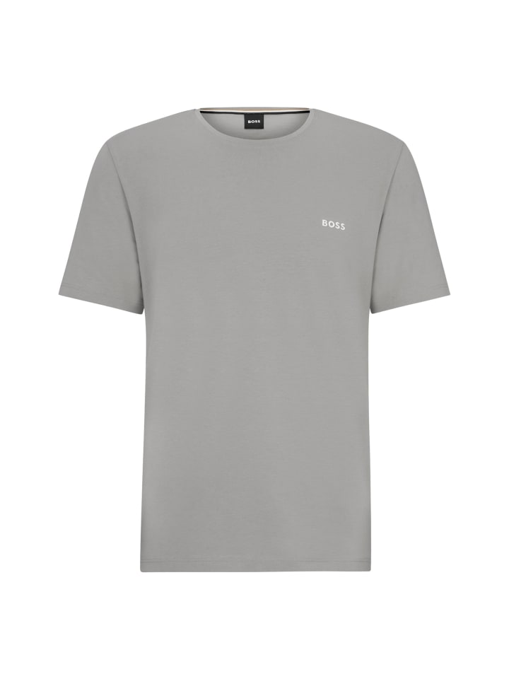 

Футболка Mix&Match R светло-серого цвета BOSS