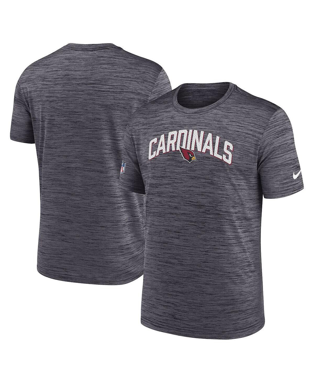 

Мужская черная футболка Arizona Cardinals Velocity Athletic Stack Performance Nike, Черный, Мужская черная футболка Arizona Cardinals Velocity Athletic Stack Performance Nike