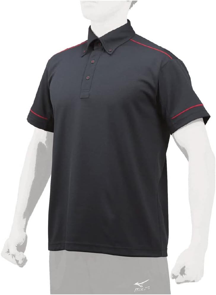 

Футболка-поло Mizuno Baseball Apparel, черный
