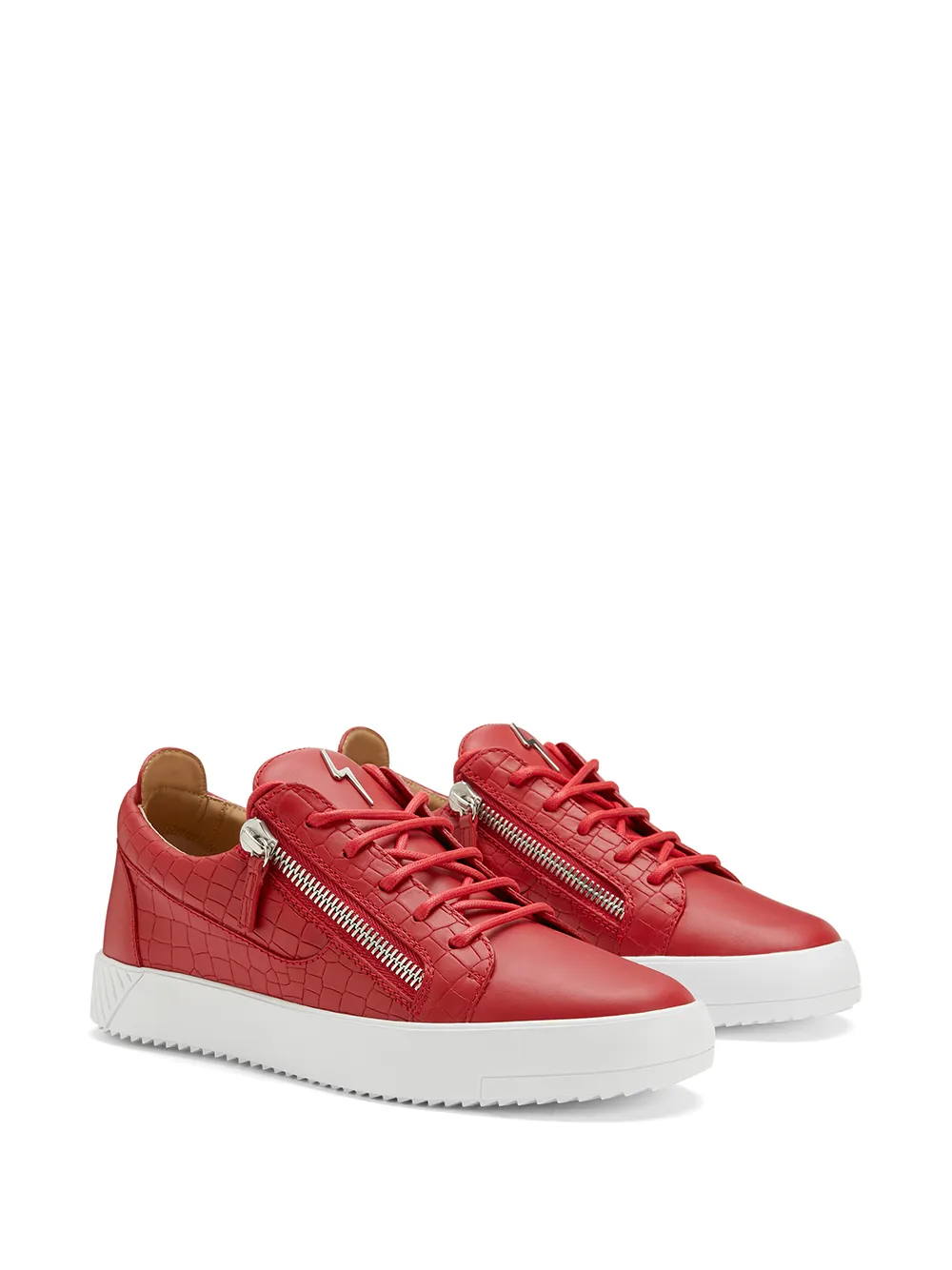 Кроссовки Frankie Giuseppe Zanotti, красный — фото 2