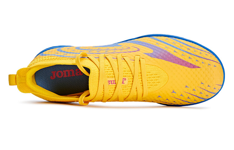 Детские футбольные бутсы Kids Low-top Lake Blue Joma, желтый — фото 4