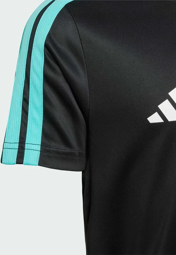 Футболка с принтом команды автоспорта mercedes amg petronas f1 Adidas Originals, Black White — фото 4