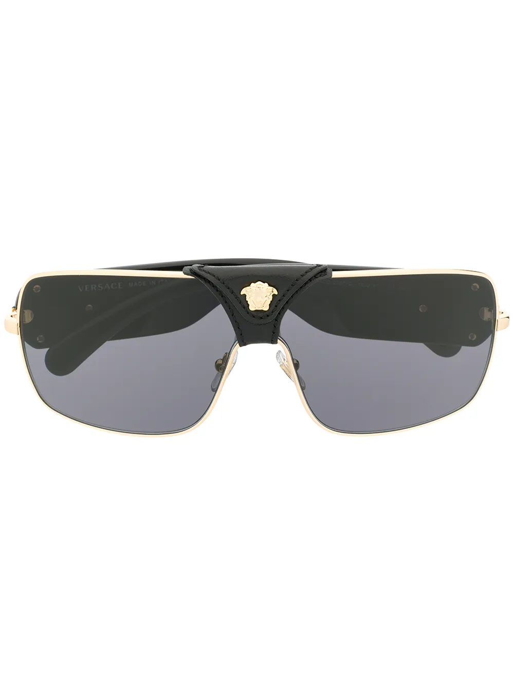 

Солнцезащитные очки Baroque в квадратной оправе Versace Eyewear, черный