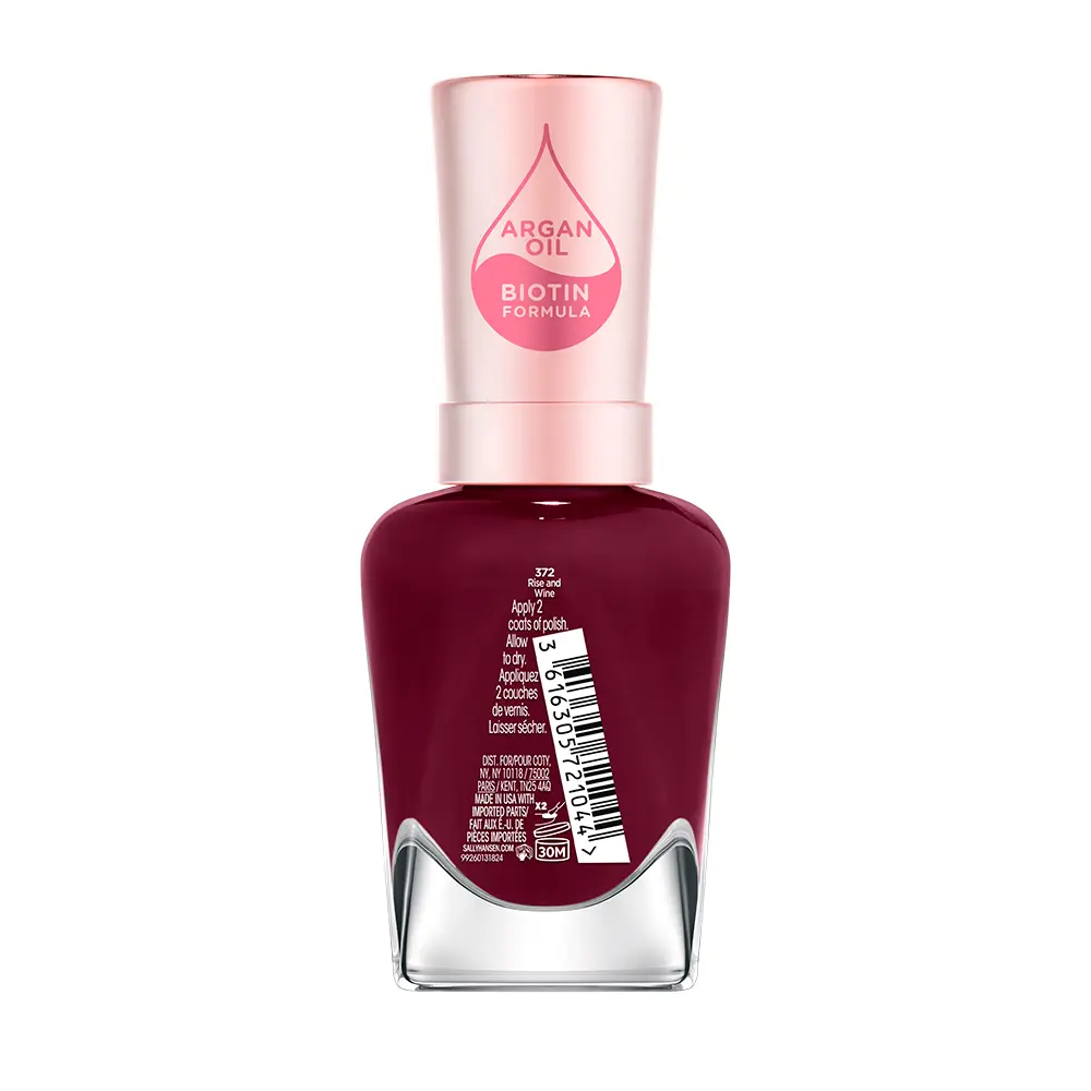 Лак для ногтей Color therapy nail color Sally Hansen, цвет Rise And Wine, 14,7 мл. — фото 2
