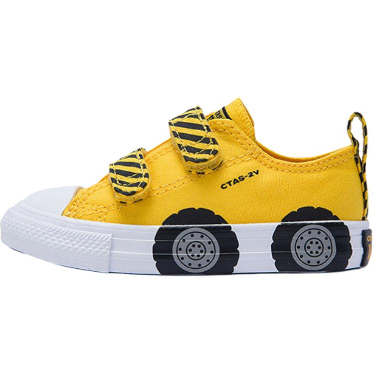 

Кроссовки CTAS Abrasion Resistant Shock Absorbers Low Top для малышей Converse, желтый