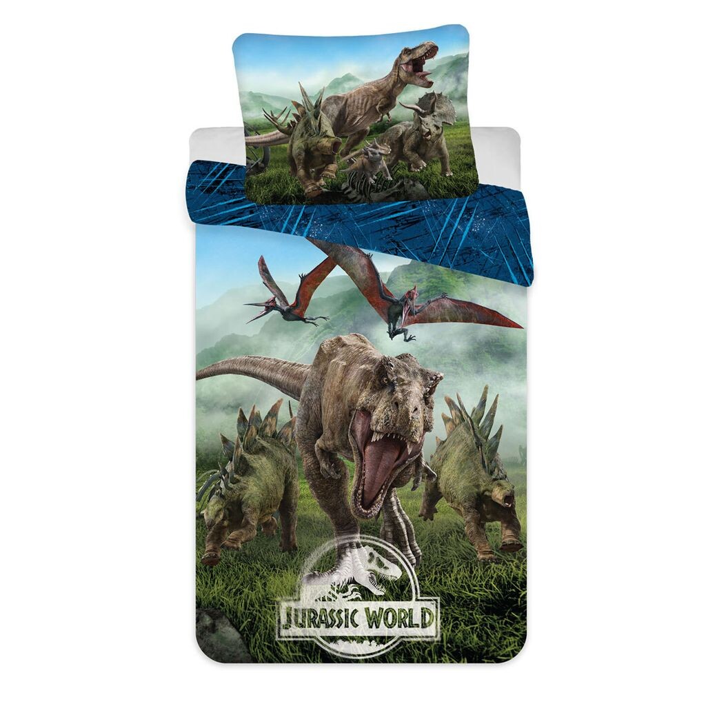 

Комплект детского постельного белья Jurassic World Forest 135–140x200 см, хлопок, разноцветный Jerry Fabrics