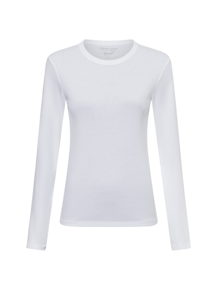 

Футболка Marie Lund Langarmshirt, белый