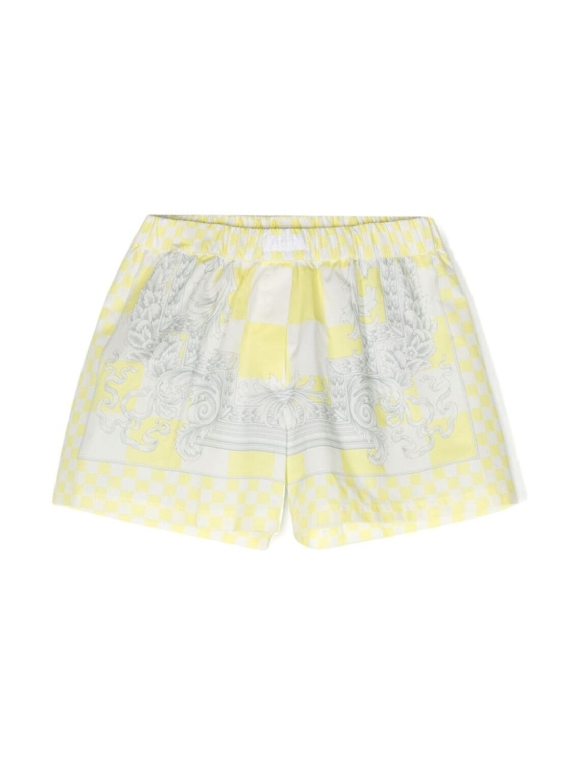 

Versace Kids шорты с принтом Medusa Contrasto, желтый