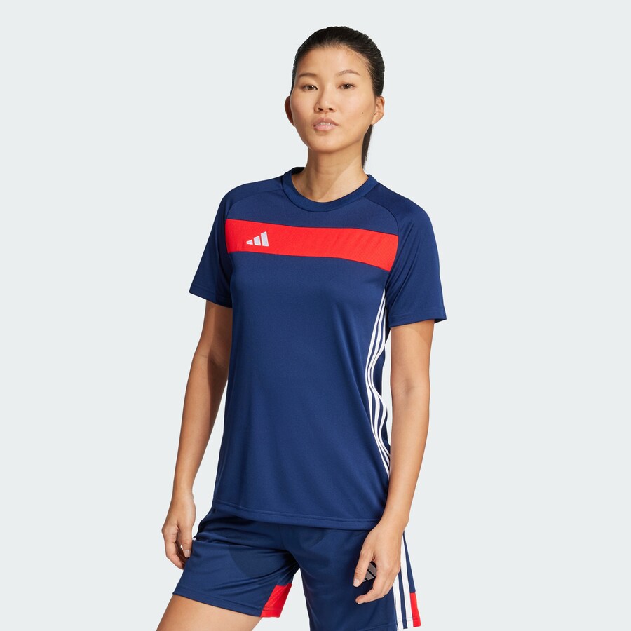 Дышащая футболка ADIDAS PERFORMANCE Performance Shirt Tiro 25 Essentials, синий — фото 2