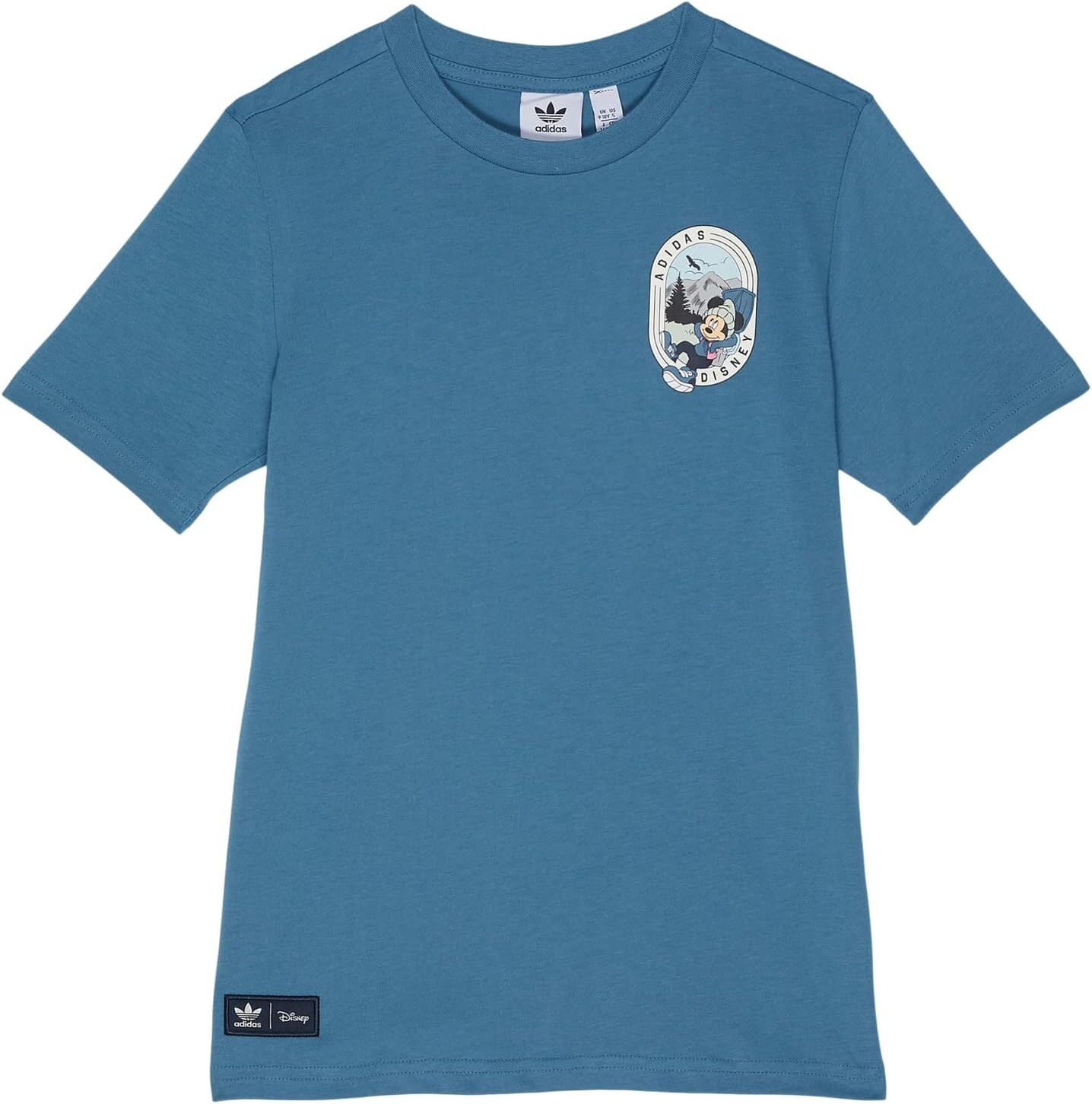 

Футболка Adidas Disney Mickey and Friends T-Shirt, цвет Altered Blue