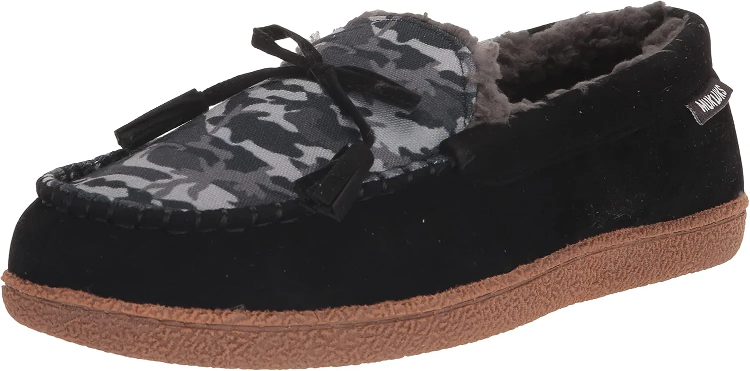 Тапочки мужские MUK LUKS, Black Camo
