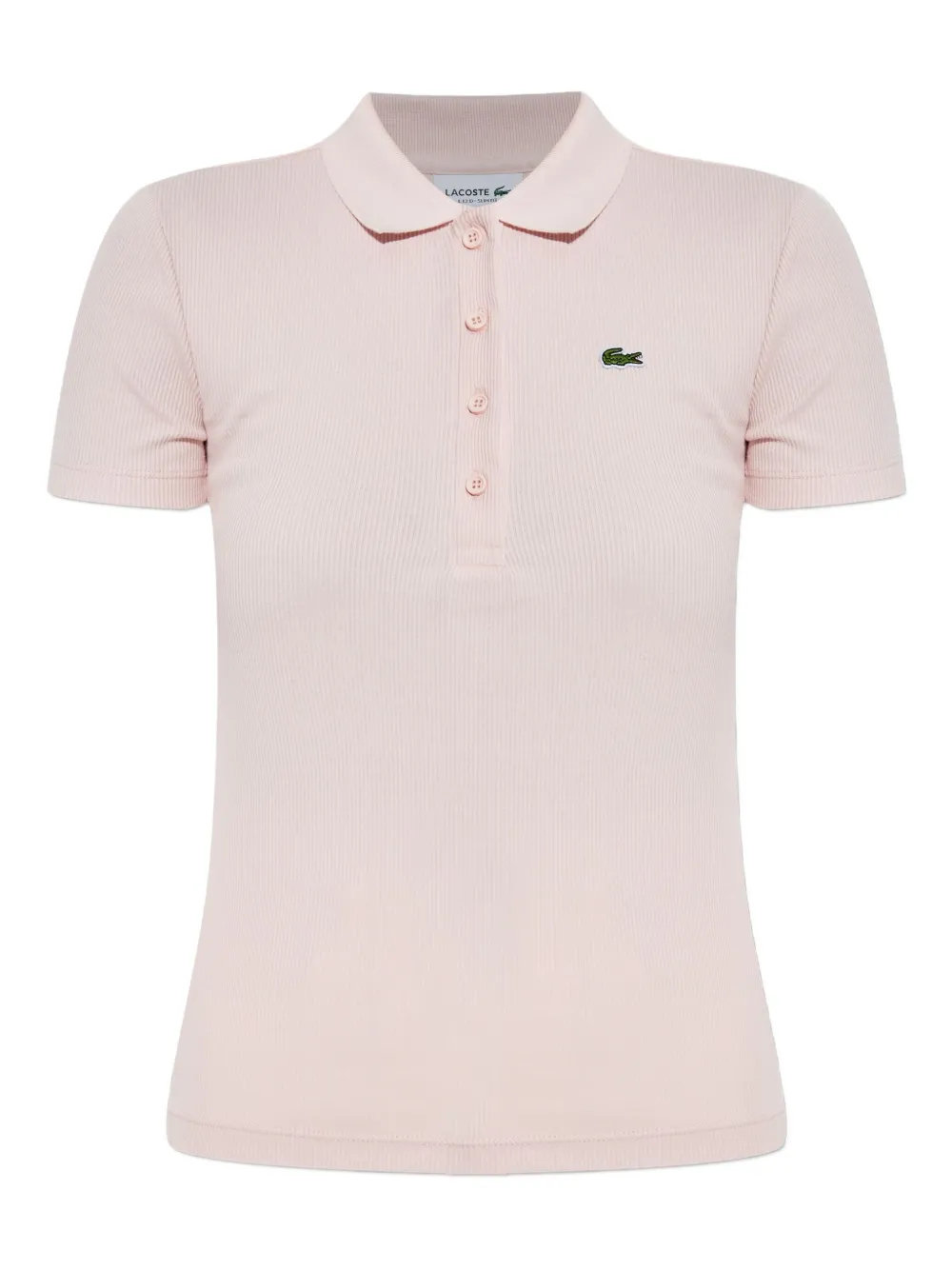 

Рубашка поло в рубчик Lacoste, розовый