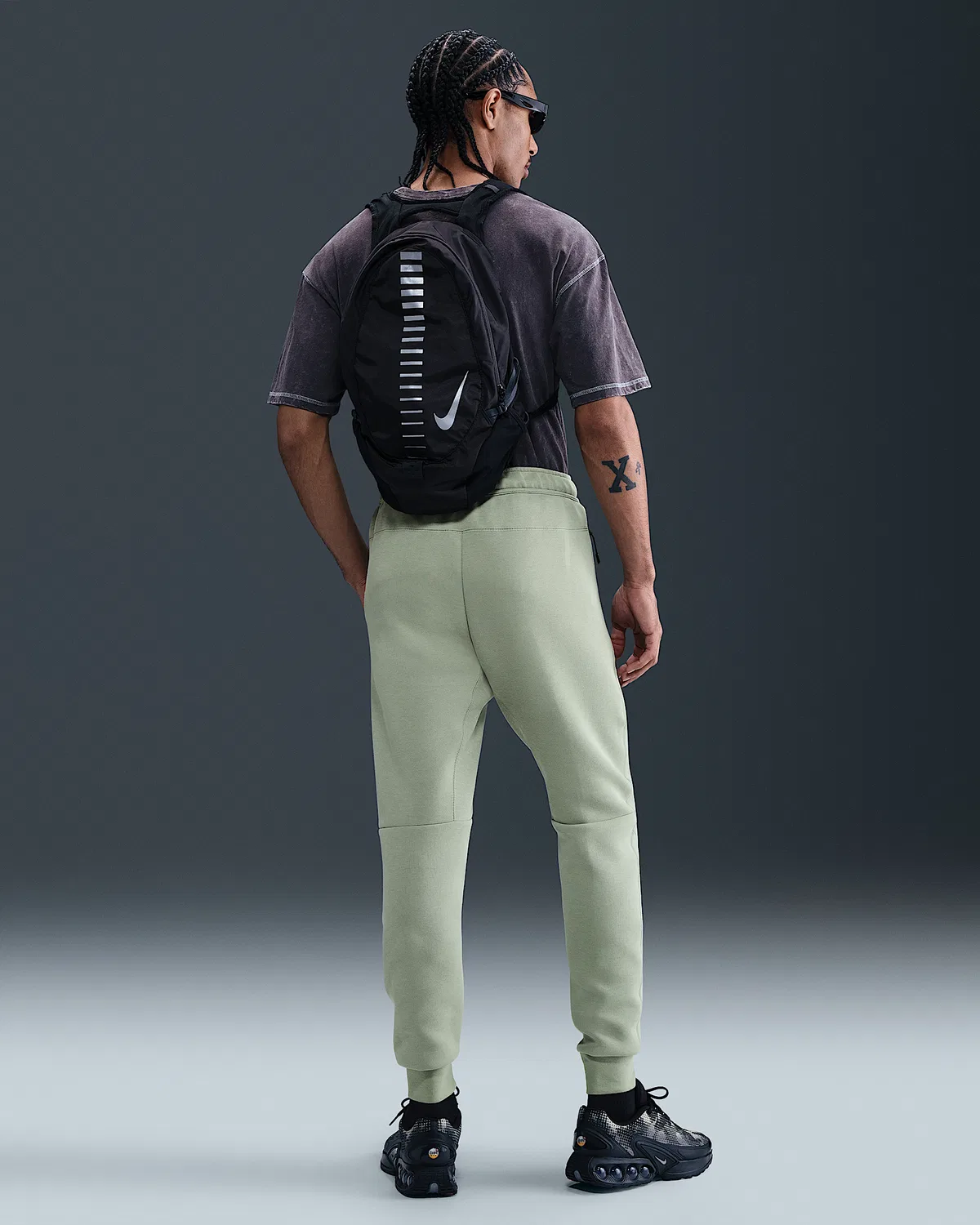 Мужские флисовые джоггеры Nike Soccer Chelsea FC Tech, Jade Horizon/Galactic Jade — фото 4