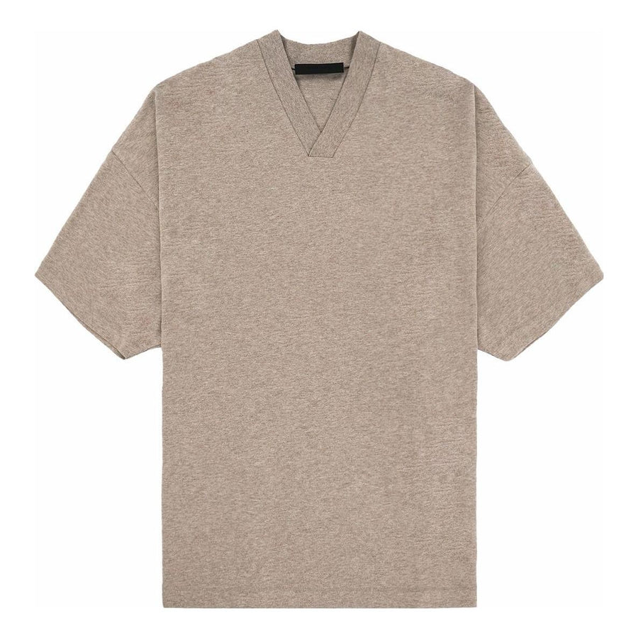 

Футболка Fear of God Essentials FW23 V-Neck T-shirt 'Core Heather', коричневый