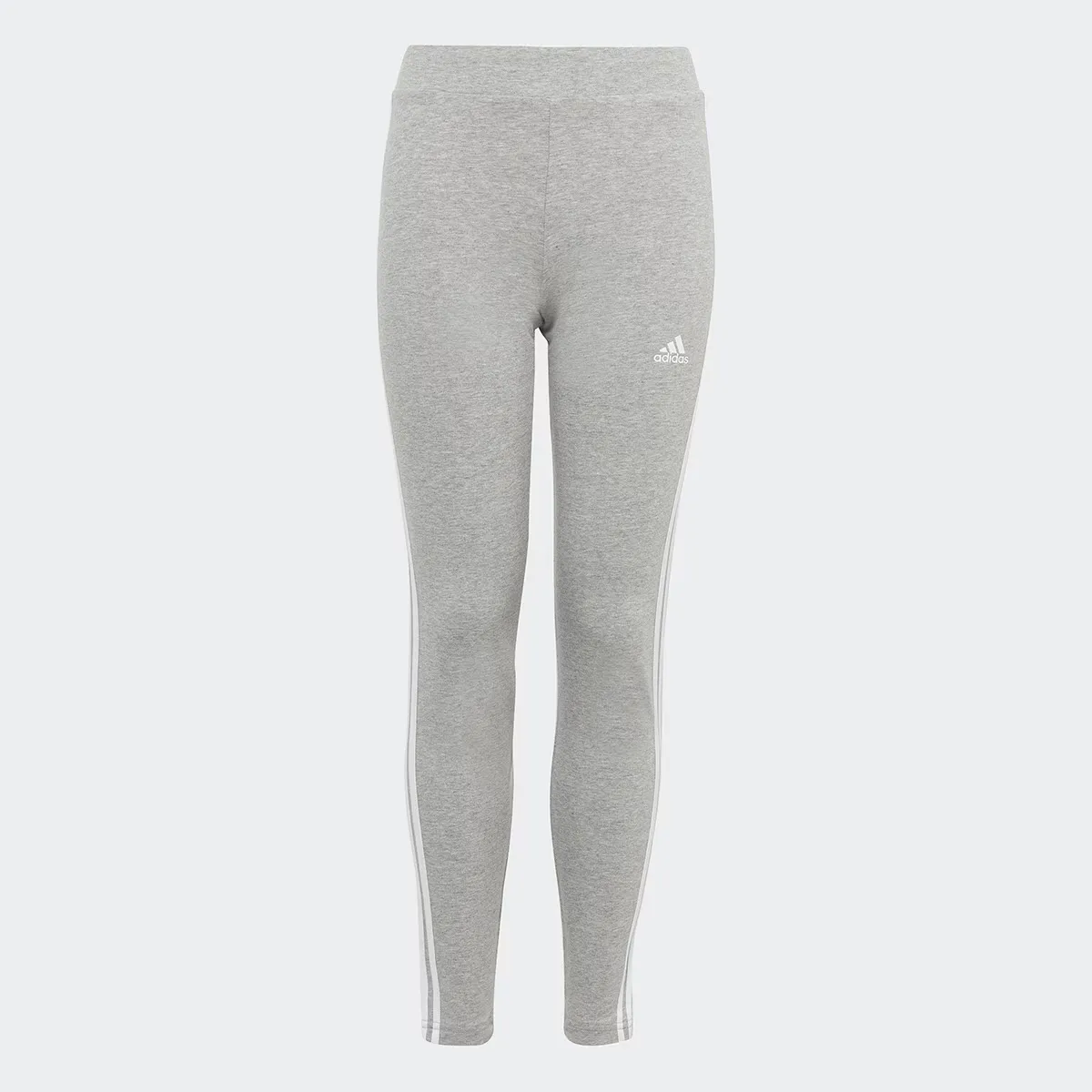 

Детские леггинсы Adidas Essentials Cotton 3-Stripes, серый