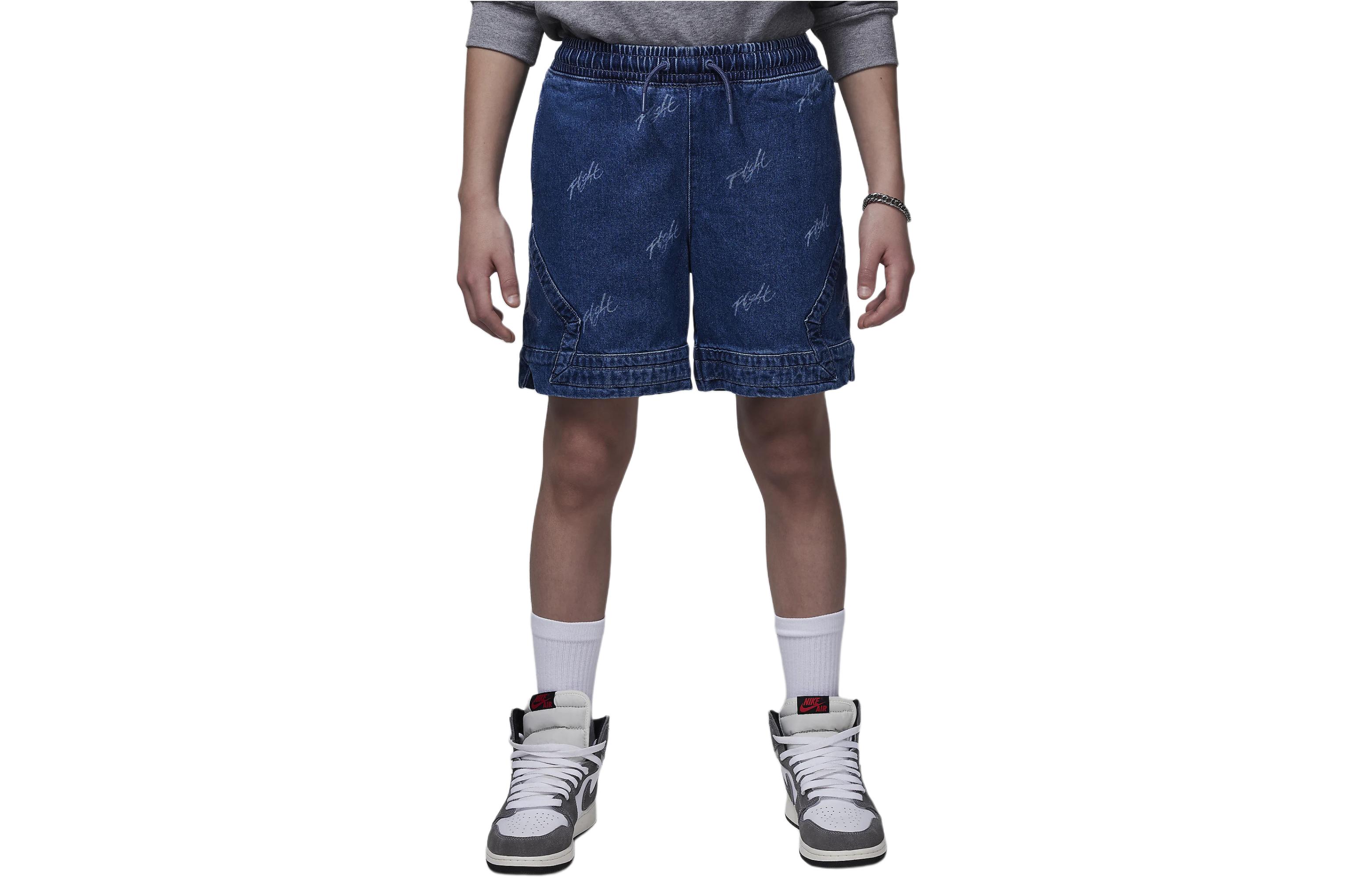 

Детские шорты MJ Flight Heritage Blue Gray Jordan