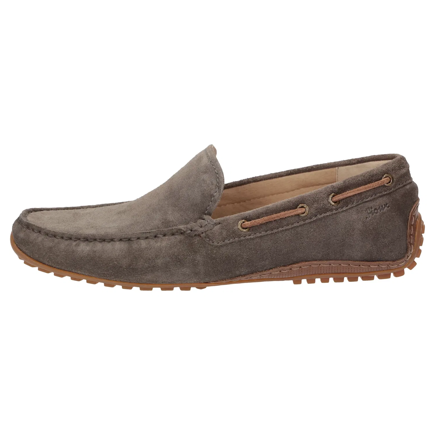 Slipper с кожаным верхом Sioux, braun — фото 2