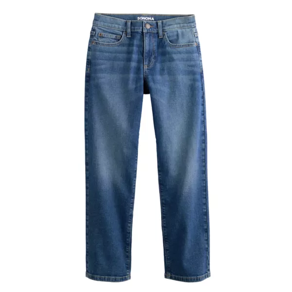 

Мужские джинсы свободного кроя Flexwear для мальчиков 7-20 лет Sonoma Goods For Life, цвет indigo