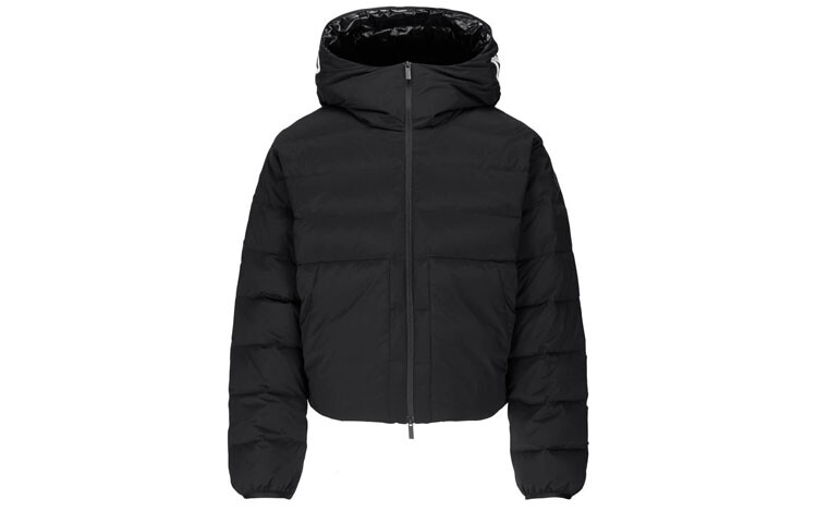 

Пуховик женский черный Moncler