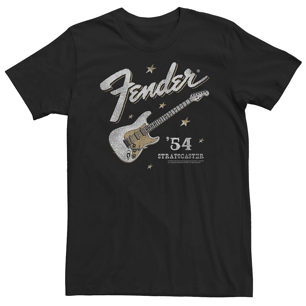 

Футболка Big & Tall Fender '54 Stratocaster Licensed Character, черный