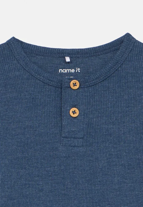 Футболка с длинными рукавами nmmkab Name It, Vintage Indigo — фото 3