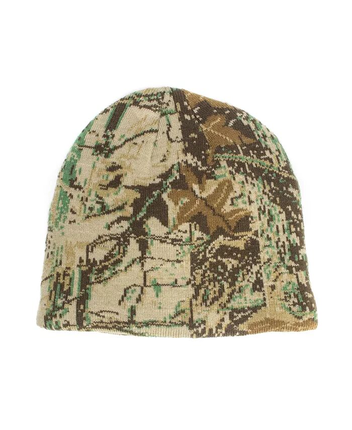 

Мужская вязаная шапка Quietwear Digital Knit Camo Beanie/Adventure Snow, Adventure Snow, один размер MUK LUKS, мультиколор