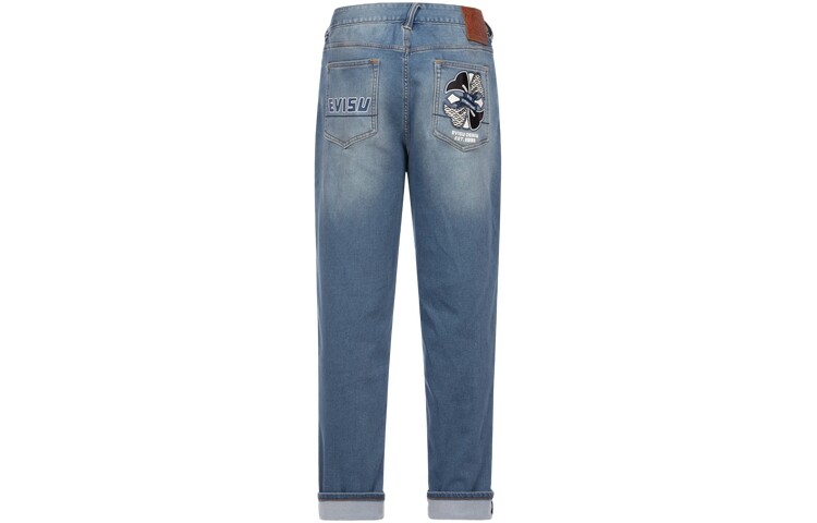 

Джинсы мужские деним синие Evisu, синий