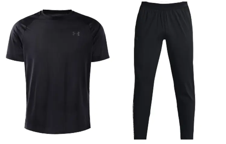 

Мужская повседневная спортивная одежда Under Armour, цвет Black