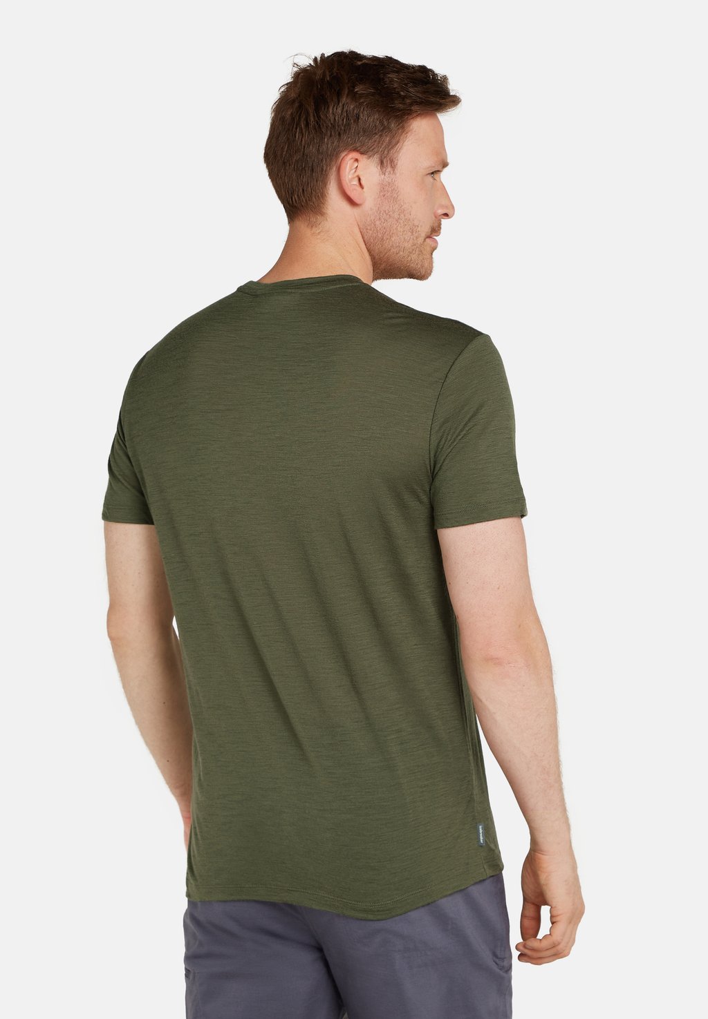 

Футболка с принтом MERINO 150 LIGHT WEIGHT TECH LITE GRAPHIC Icebreaker, хаки