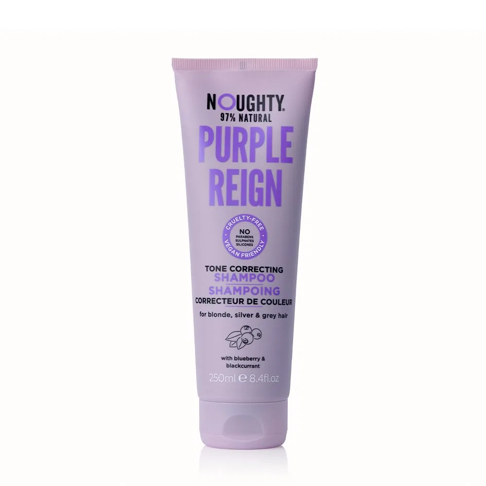 Шампунь Noughty 97% Natural Purple Reign для коррекции тона, 250 мл Noughty