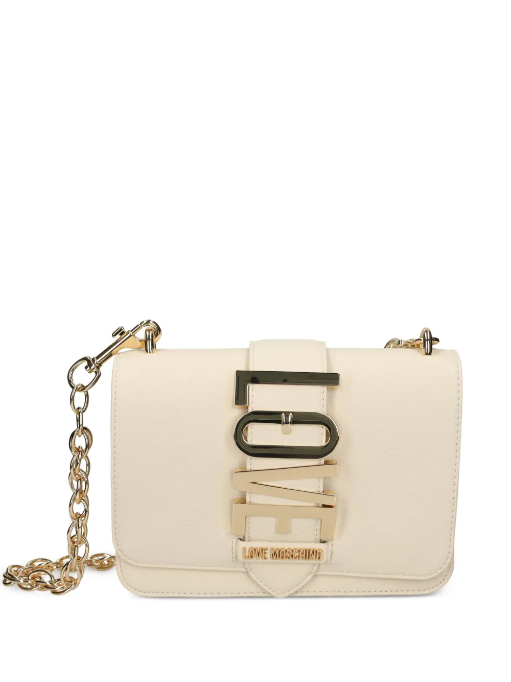 

Сумка через плечо с логотипом Love Moschino, нейтральный
